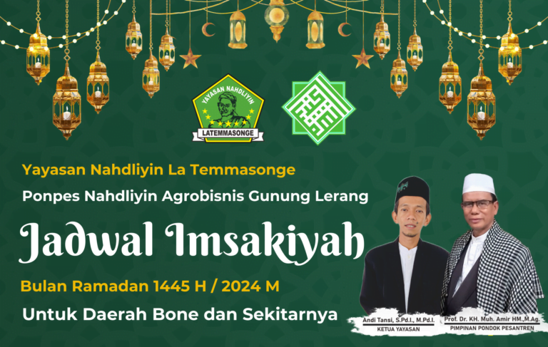 Jadwal Imsakiyah Ramadan 2024 di Kab. Bone Lengkap Satu Bulan